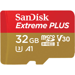Sandisk, FC 32GB C10 V30 UHS-I-U3 Micro-SDHC+AD