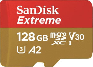 Sandisk, FC Extreme mSD 128GB Cam/Drone & SD AD
