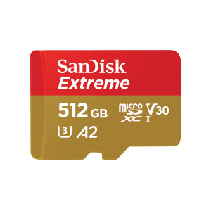 Sandisk, FC Extreme microSD 512GB & SD AD 190MB
