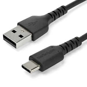 Cable - Black USB 2.0 to USB C Cable 1m