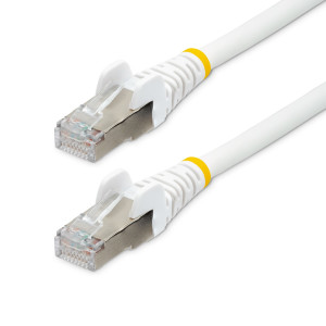 1m LSZH CAT6a Ethernet Cable - White