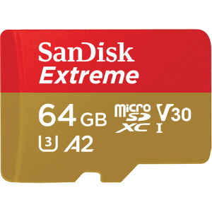 Sandisk, FC Extreme mSD 64GB Cam/Drone & SD AD