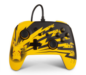 Power A, NS ENAHNCED CONTROL PIKACHU LIGHTNING