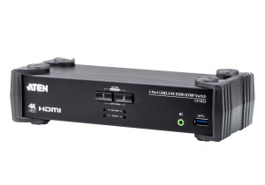 Aten, 2-Port USB 3.0 4K 60Hz HDMI KVMP