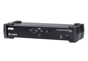 Aten, 4-Port USB 3.0 4K 60Hz HDMI KVMP Switch