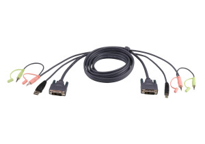 Aten, USB DVI-D Dual Link KVMCbl CS1642 CS1644