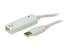 Aten, 1-Port USB 2.0 Extender Cable to 12m