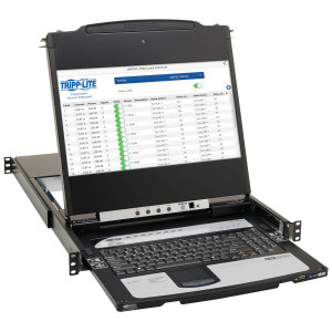 Tripp Lite, 8-Port KVM Switch 17 in. LCD