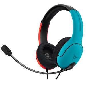 PDP, LVL40 Wired Headset NS Joycon Blue/Red