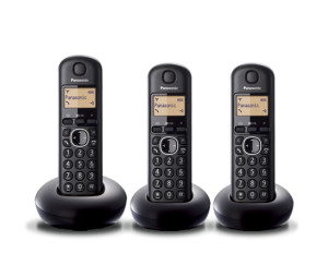 Panasonic, TGB213EB DECT Phone - Trio - Black