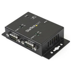 Startech, 2 Port Ind WM USB to Serial Adapter Hub