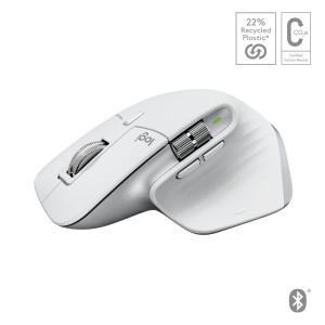 Logitech, MX Master 3S Mac Wireless Mouse Grey