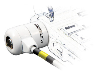 Mobilis, Corporate Cable T- lock Key 1.8m White
