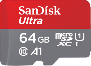 Sandisk, FC 64GB Ultra MicroSD & SD Imaging PKG