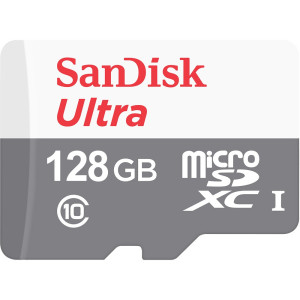 Sandisk, FC 128GB Ultra CL10 100MBs MicroSD XC AD