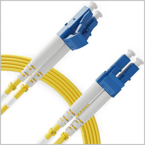 4Cabling, 1.5m LC-LC OS2/OS1 SMDuplexLSZHPatchLead
