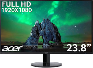 Acer, 23.8" FreeSync IPS 1ms VGA HDMI