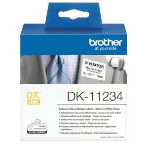 Brother, Black On White Labels