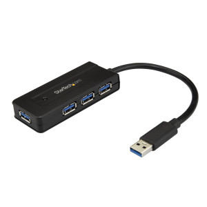Startech, 4 Port USB 3.0 Hub with Charge Port