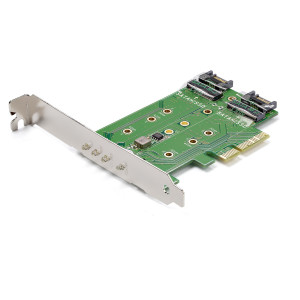 Startech, M.2 SSD Card 1x PCIe (NVMe) 2x SATA M.2