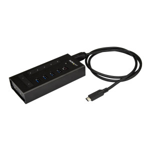 Startech, 7 Port USB-C Hub - C to A & C - USB 3.0