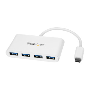 Startech, 4 Port USB C Hub - C to A - USB 3.0 Hub