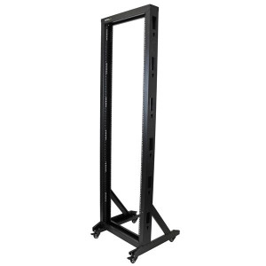 Startech, 2-Post Server Rack with Casters - 42U