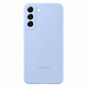 S22+ Silicone Cover Artic Blue