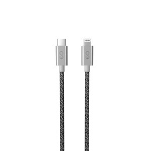 Epico, Braided USB-C To Lightning 1.8m - Grey