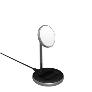 Epico, 2in1 Magnetic Wireless Charger - Gray
