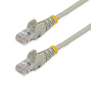 10m Gray Snagless Cat5e Patch Cable