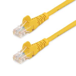 Startech, Yellow Snagless Cat5e Patch Cable 0.5m