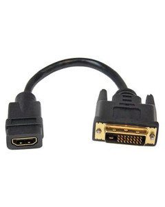 4Cabling, 15cm DVI Male to HDMI Female Adaptor
