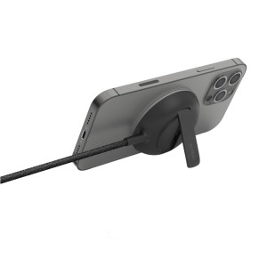 Belkin, 15W Magsafe Portable Pad w Stand blk Belkin, 15W Magsafe Portable Pad w Stand blk