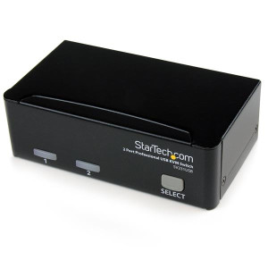 Startech, 2 Port USB KVM Switch Kit with Cables