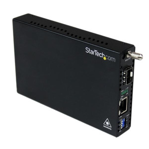 Startech, 1GB Fiber Media Converter with SFP Slot