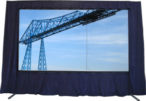 SAPPHIRE, Drapery Kit 2.4m 4:3 in Blue