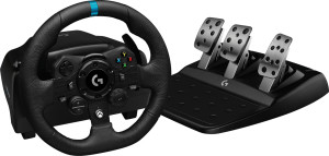 Logitech, G923 Racing Wheel and Pedals Xbox & PC