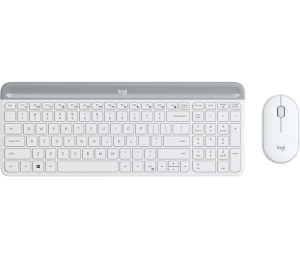 Logitech, Slim Keyboard+Mouse Combo MK470 OFFWHITE
