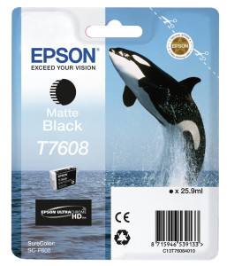 Epson, Matte Black 25.9ml SC-P600