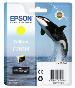 Epson, Yellow Ink 25.9ml SC-P600