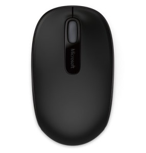 Microsoft, Wireless Mobile Mouse 1850 - Black