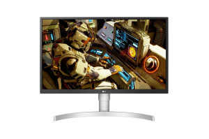 LG, 27" UHD 4K Monitor +Height Adjust Stand