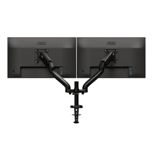 AOC, AD110D0 Dual Monitor Arm Up To 27in