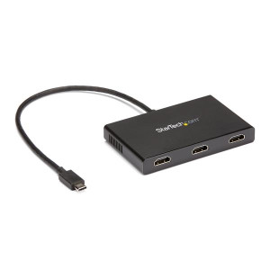 Startech, USB C to HDMI Splitter - 3-Port MST Hub