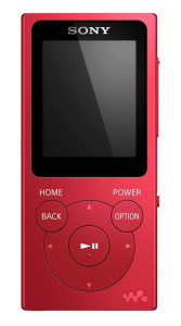 Sony, Walkman digital music player Red