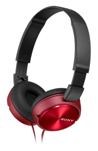 MDR-ZX310 FOLDING HEADPHONES Red