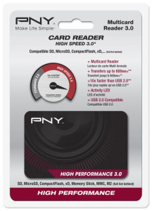 PNY, Card Reader High Performance USB3.0 BLA