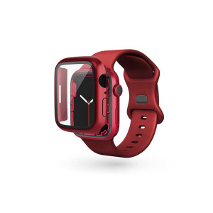 Glass Case Apple Watch 7 45mmRed