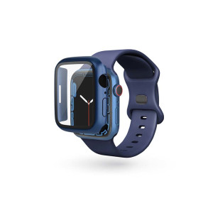 Epico, Glass Case Watch 7 41mmBlueMetallic